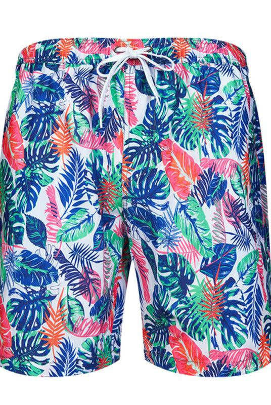 New Arrival Men's Seaside Travel Casual Shorts Sports Surfing Swimming Trunks Casual Cropped Pants