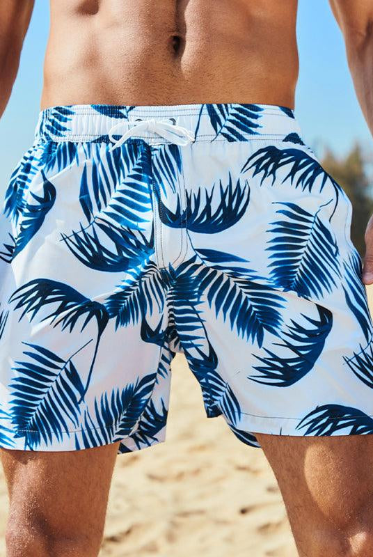 New Arrival Men's Seaside Travel Casual Shorts Sports Surfing Swimming Trunks Casual Cropped Pants