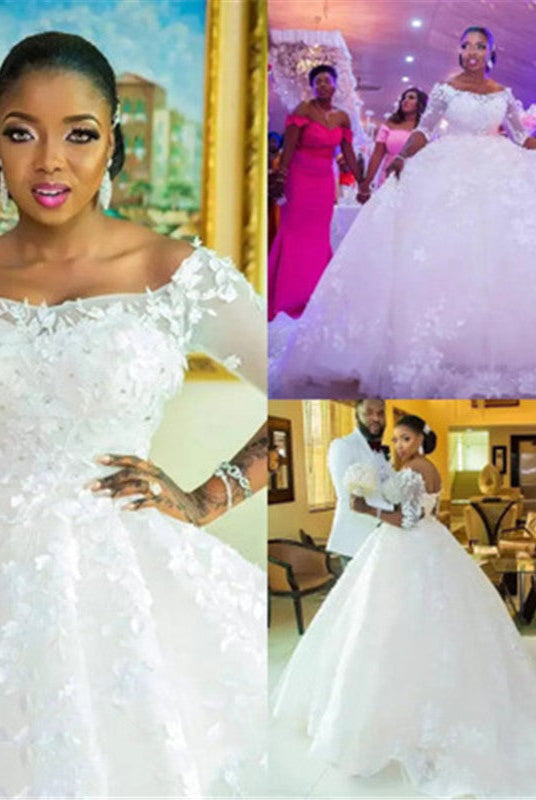 Pregnant Women Princess Wedding Dress Wedding Plus Size Tail Wedding Dress