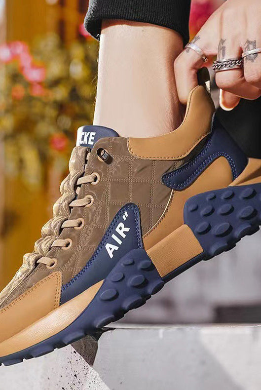 Running Sports Shoes Men Breathable Lightweight Non-slip Outdoor Sneakers