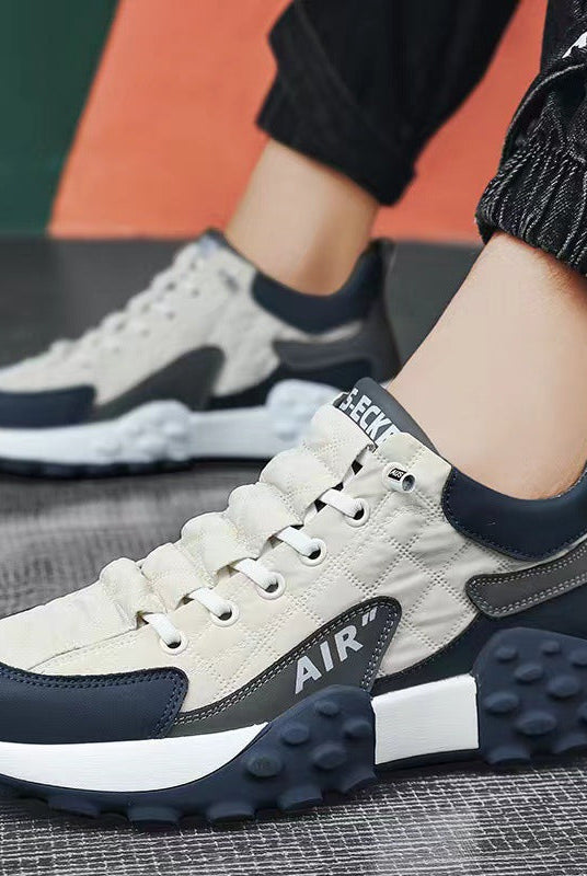 Running Sports Shoes Men Breathable Lightweight Non-slip Outdoor Sneakers