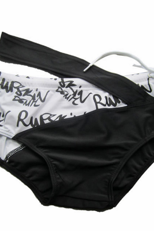 Sexy Swimwear Trunks for Men Low Waist Belt Beach Wear Shorts Memories Gay