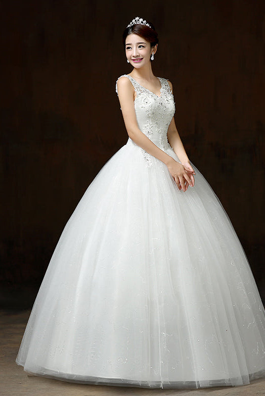 Thick Satin Wedding dress