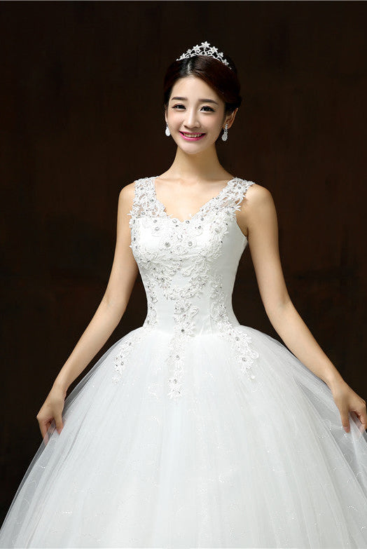 Thick Satin Wedding dress