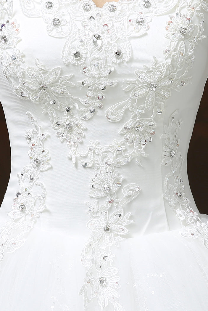 Thick Satin Wedding dress