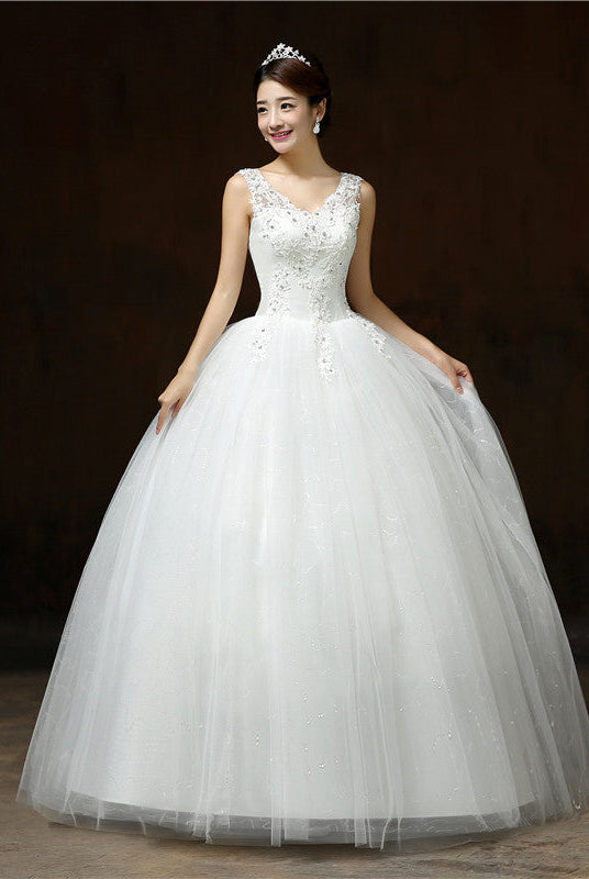 Thick Satin Wedding dress