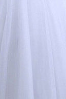 Trailing wedding dress tube top lace wedding dress