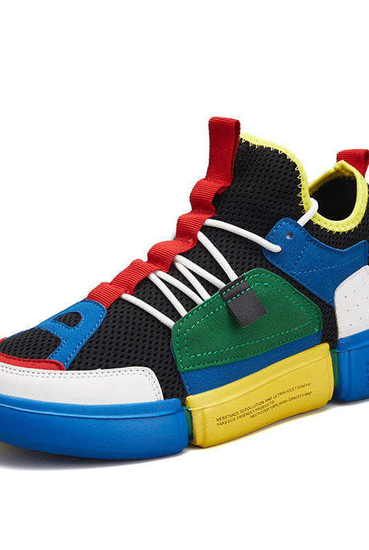 Trendy Breathable Running Sneakers Cross-Border Fashion Casual Shoes For Men