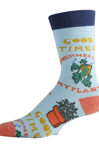 Wet My Plants - Mens Crew Socks