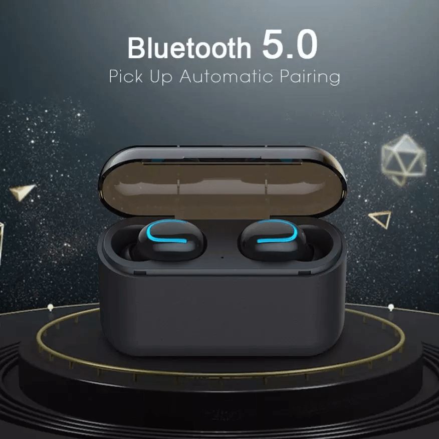 "Bluetooth 5.0 TWS Earphones: Wireless Headphones, Handsfree Headset." - Bloomjay