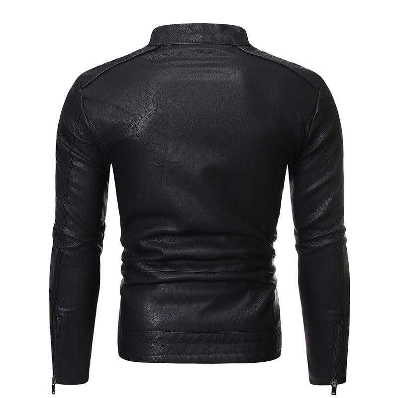 New European And American Men's Motorcycle Leather Jackets - Bloomjay