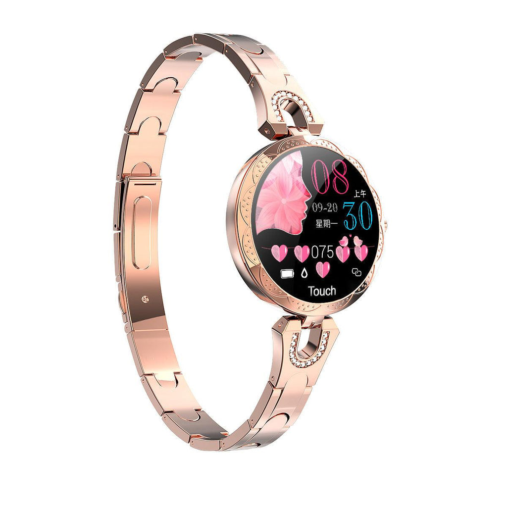 Fashion Women's Smart Watch Waterproof Wearable Device Heart Rate Monitor Sports Smartwatch for Women Ladies - Bloomjay