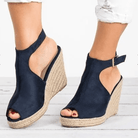 Fashion Women Platform Sandals Peep Toe Spartan Sandals Women Summer Wedges High Heel Shoes - Bloomjay