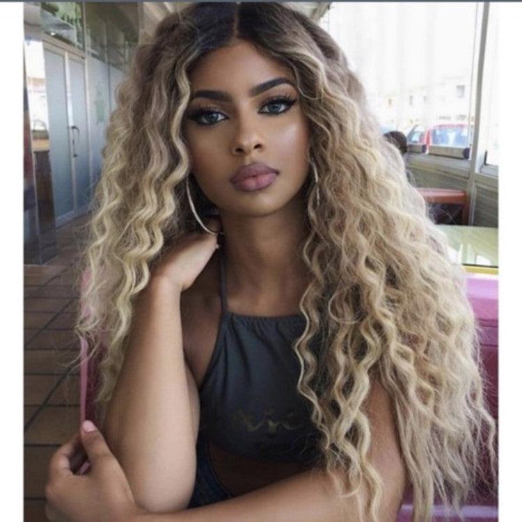 European and American Wigs for Ladies Deep Wave - Bloomjay