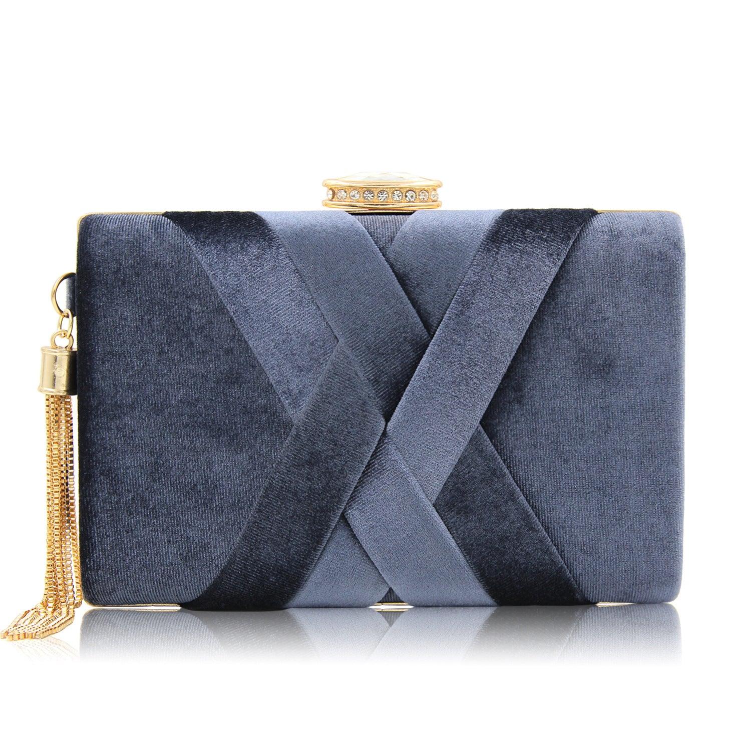 Milisente New Arrival Women Clutch Bags Top Quality Suede Clutches Purses Ladies Tassels Evening Bag Wedding Clutches - Bloomjay