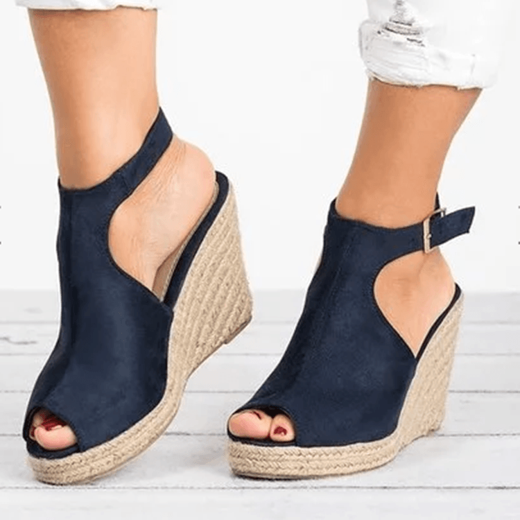 Fashion Women Platform Sandals Peep Toe Spartan Sandals Women Summer Wedges High Heel Shoes - Bloomjay