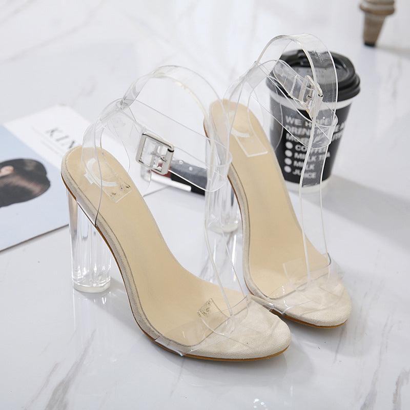 Transparent High Heels Pumps Women Shoes - Bloomjay