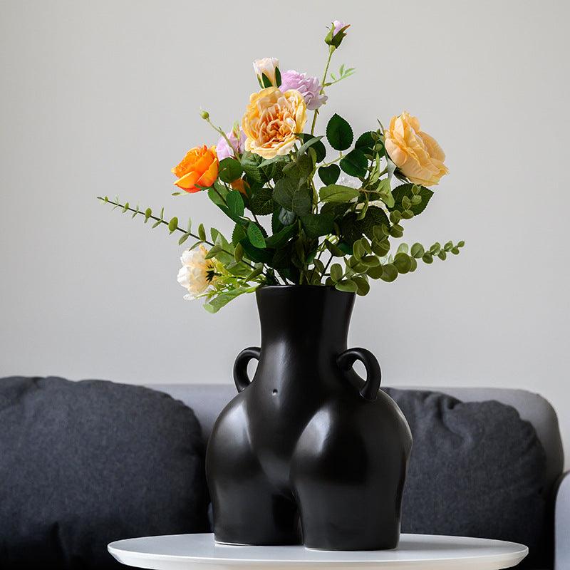 Dehua Ceramic Vase Home Decoration Decoration Hotel Crafts - Bloomjay