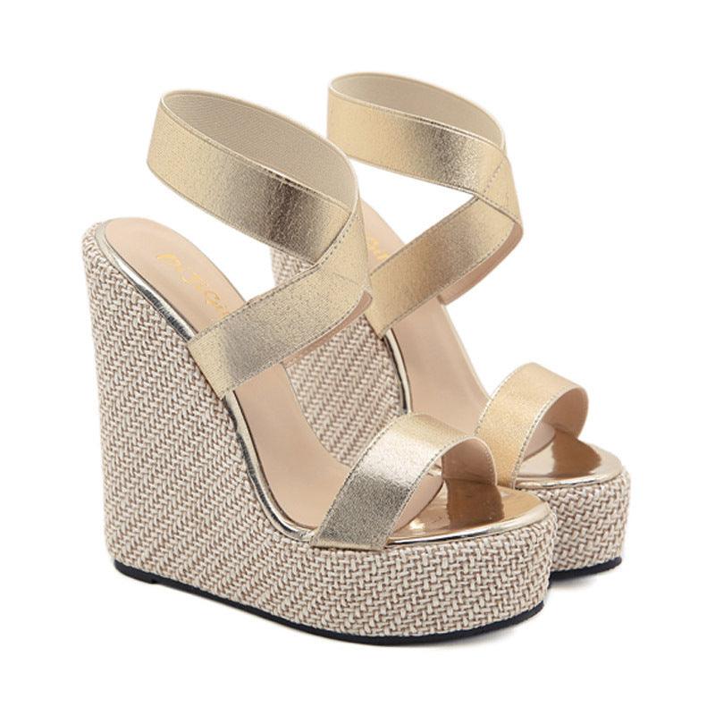 Wedge Sandals Women s High heel Platform Shoes - Bloomjay