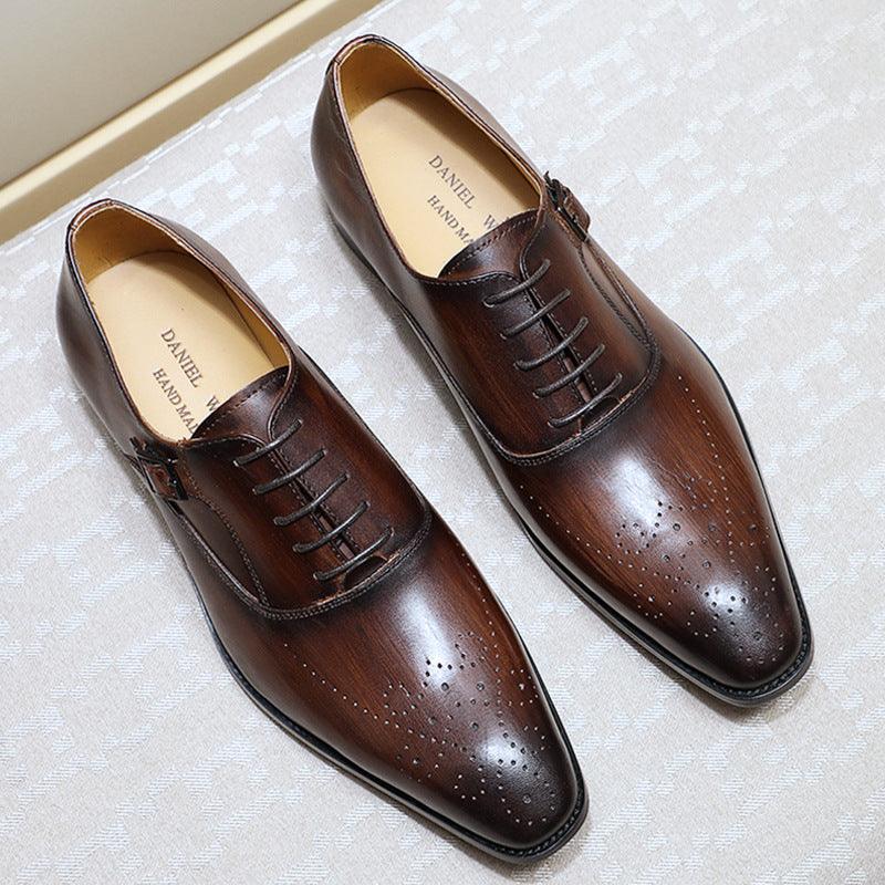 Business Oxford Shoes Formal Dress High-End Casual Shoes Men's Shoes - Bloomjay