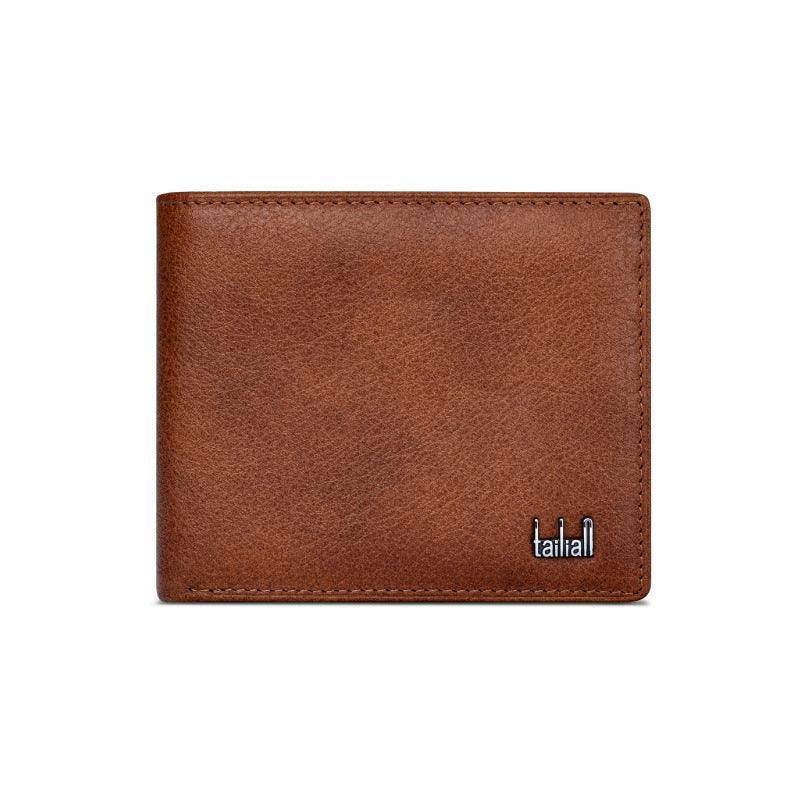 Wallet Men''s Short Business Classic Multi Card Wallet Leather Cross Border Men''s Wallet - Bloomjay