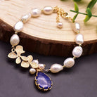 Adorn your wrist with our handmade Baroque Pearl Bracelet, a touch of elegance for women. - Bloomjay