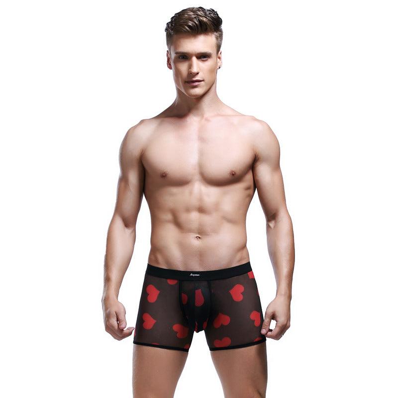 Men's Net Yarn Love Underwear - Bloomjay