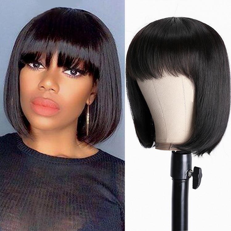 Unice Hair Full Machine Human Hair Wigs For Black Women - Bloomjay