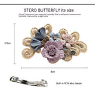 Handmade Bow Hair Accessories Barrettes Hair Ring Pearl Elegant Girl Headdress Flower - Bloomjay