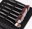 18pcs man-made fiber makeup set