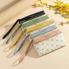 Women's Long Wallet Korean Style Large-capacity Hand Zipper Bag Floral Leather Long Purses And Handbags Women Bags - Bloomjay