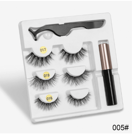 "Magnetic lashes: Easy, glue-free solution for quick, stylish eye enhancement." - Bloomjay