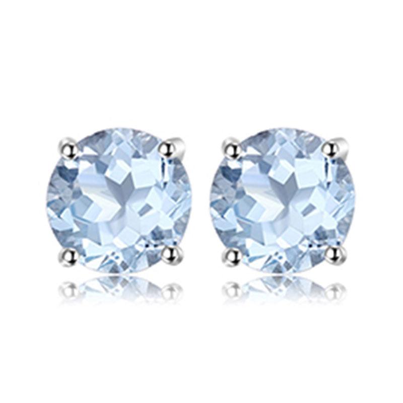 Elevate your style with our Sterling Silver Stud Earrings, perfect for fashion-forward women. - Bloomjay