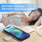 3-in-1 Foldable Charger: Magnetic, Multi-device Charging for Phones and Gadgets.