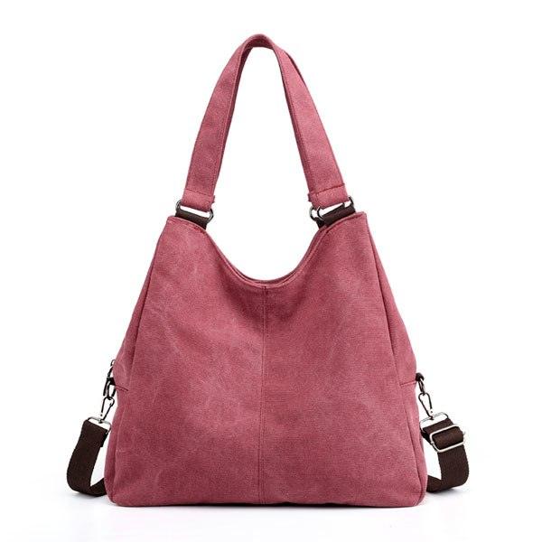 Canvas Shoulder Bag Tote Ladies Hand Bags Luxury Handbags for Women Messenger Bags - Bloomjay