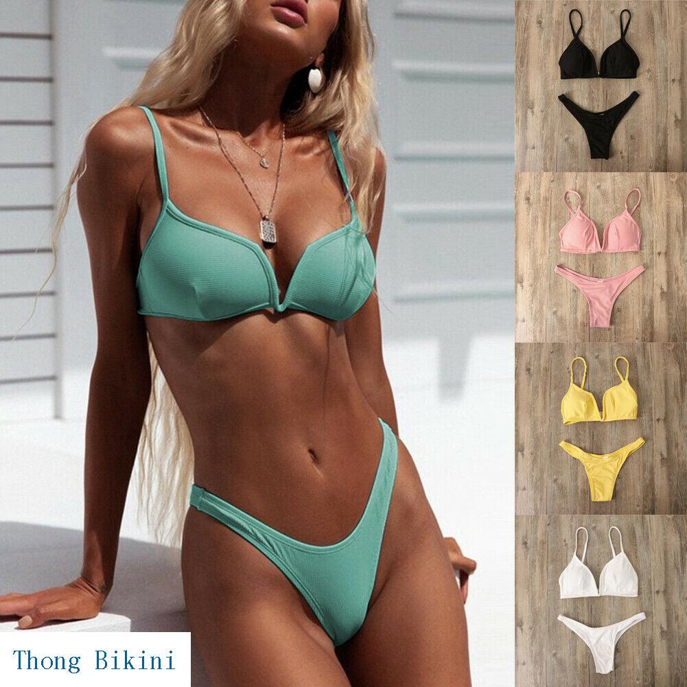 Thong bikini women swimsuit - Bloomjay