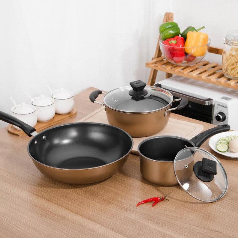 Set Of Pot Kitchen Cookware Cooking Pots - Bloomjay