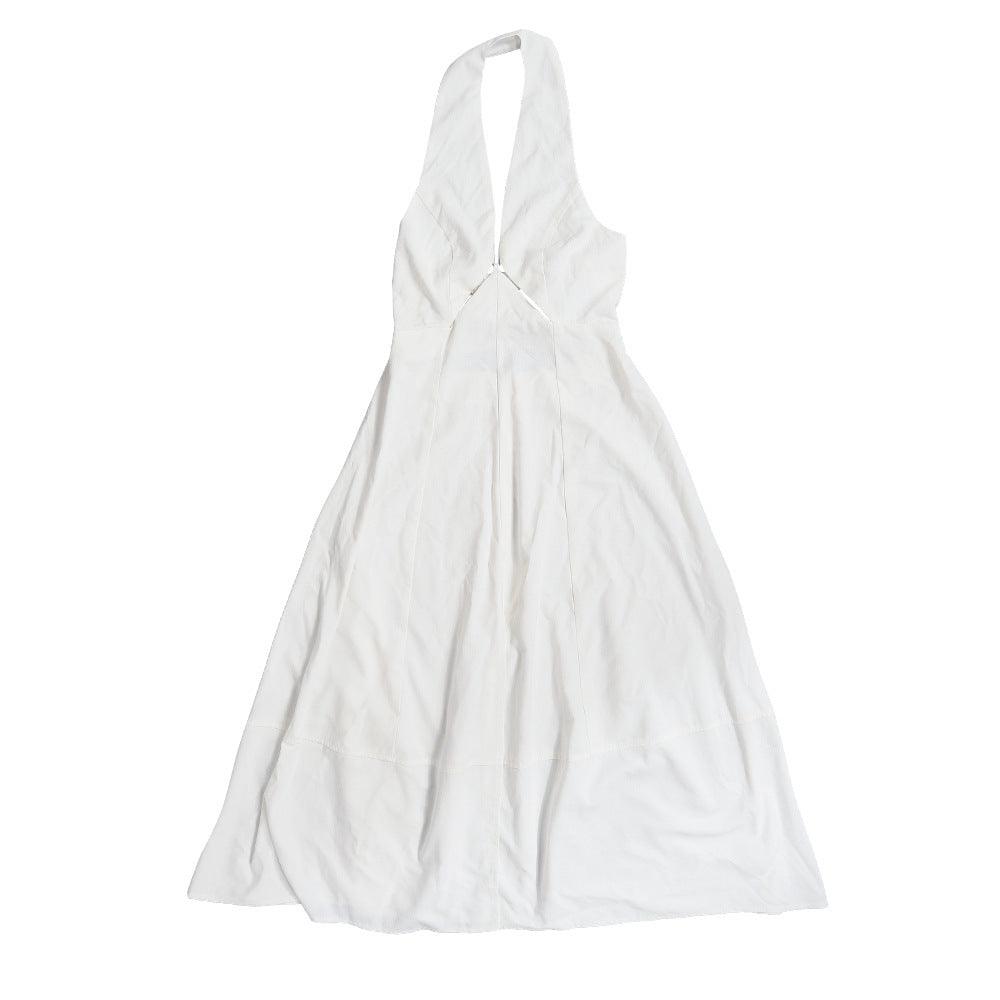Sleeveless Dress With Breast Wrap - Bloomjay