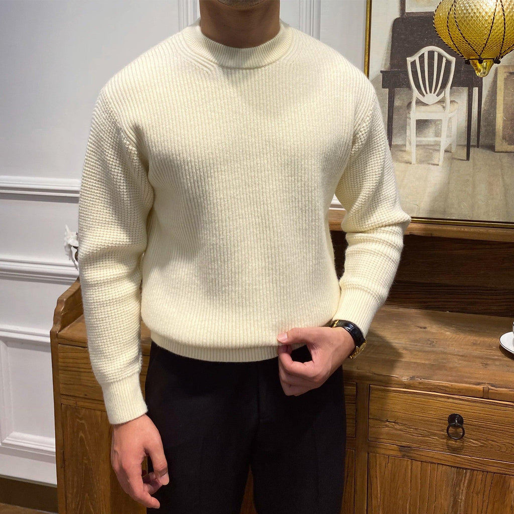 Men's Warm Knit Sweater For Autumn And Winter - Bloomjay
