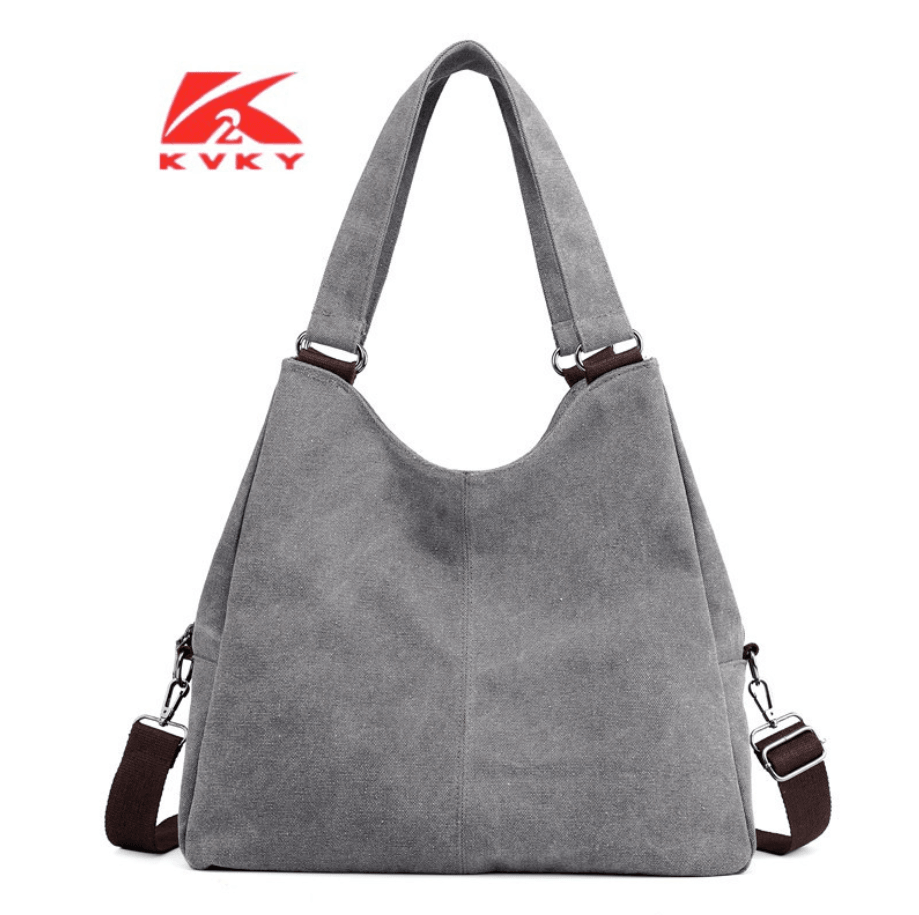Canvas Shoulder Bag Tote Ladies Hand Bags Luxury brand Handbags for Women Crossbody - Bloomjay