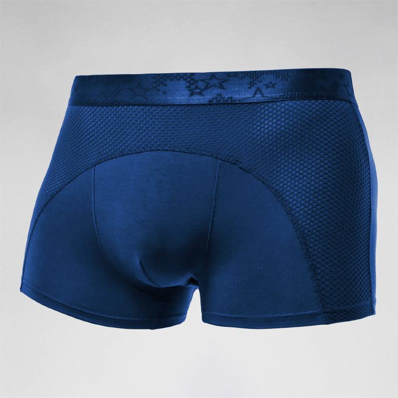 Men's Underwear Ice Silk Mesh Boxers Sports Boxer Shorts - Bloomjay