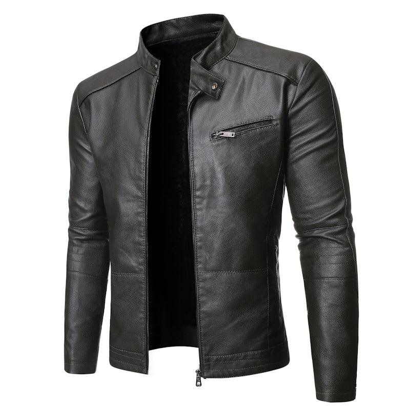 New European And American Men's Motorcycle Leather Jackets - Bloomjay