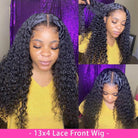 Curly Human Hair Wig Lace Hair Products - Bloomjay