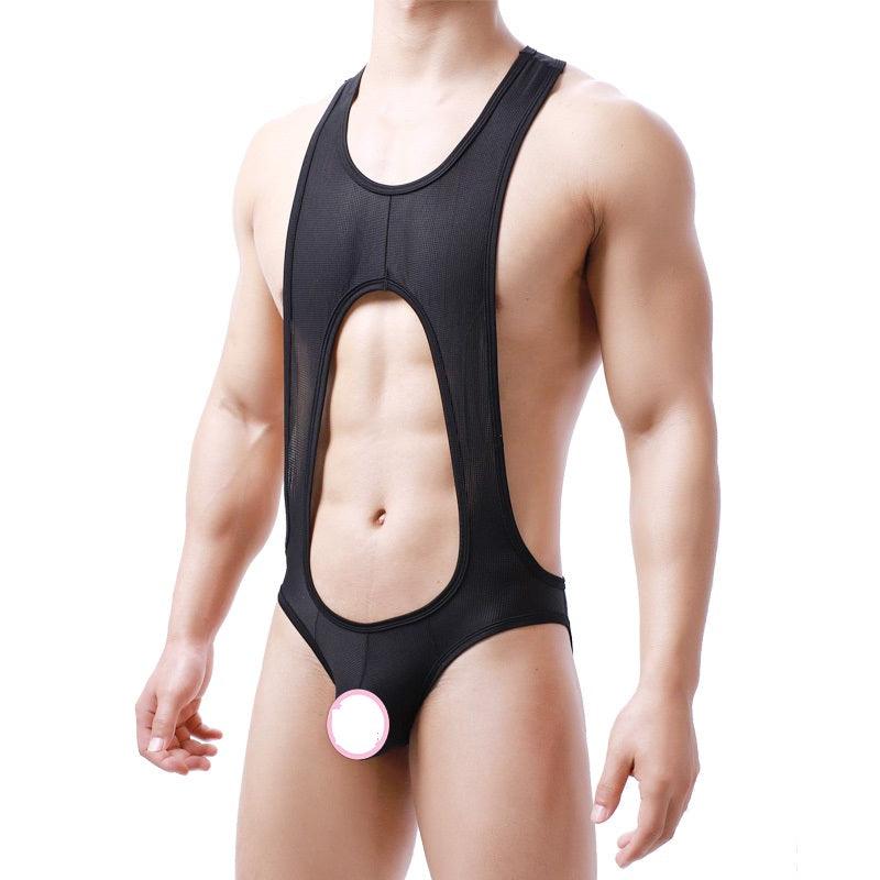 Men's Sculpting Fine Mesh Breathable One Piece Underwear For Men - Bloomjay