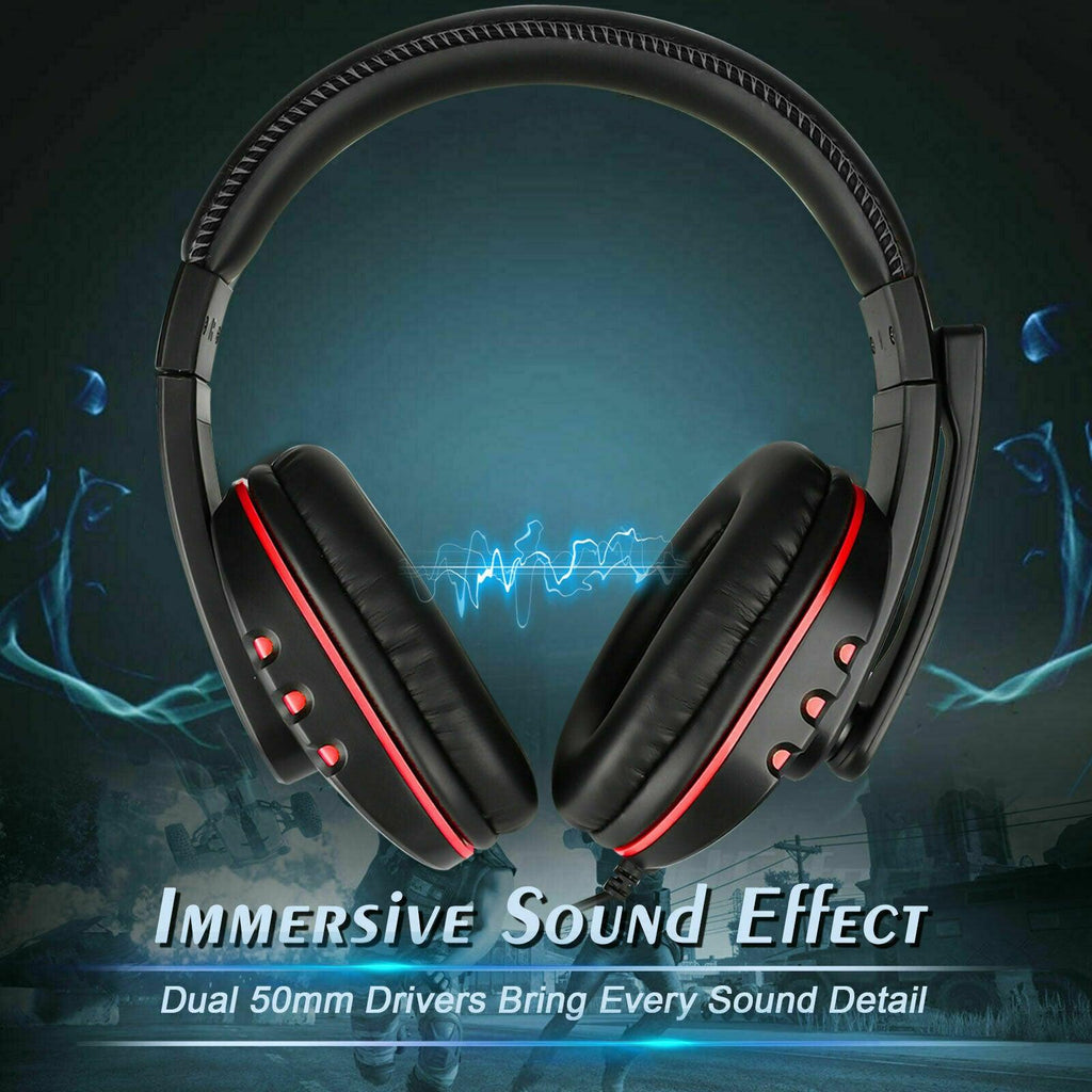 Headphones Pro Gamer Headset For PS4 PlayStation 4 PC Computer - Bloomjay