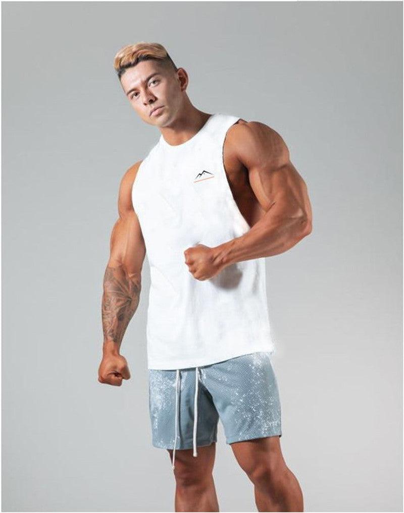 European And American Fitness Sports And Leisure Clothes Short-sleeved Men - Bloomjay