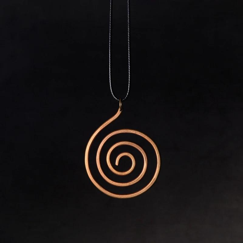 Adorn yourself with vintage charm through our Handmade Pure Copper Necklace Pendant, crafted with care and elegance. - Bloomjay