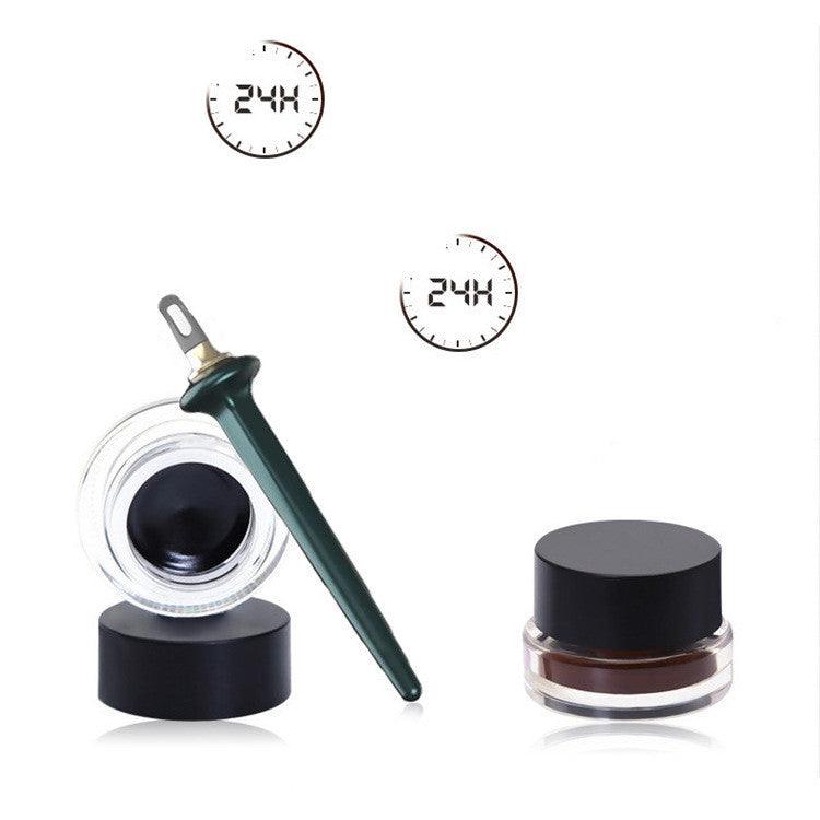 No-Skip Eyeliner Reusable Silicone Eyeliner Guide Tools Eyeliner Gel Pencil Set - Bloomjay
