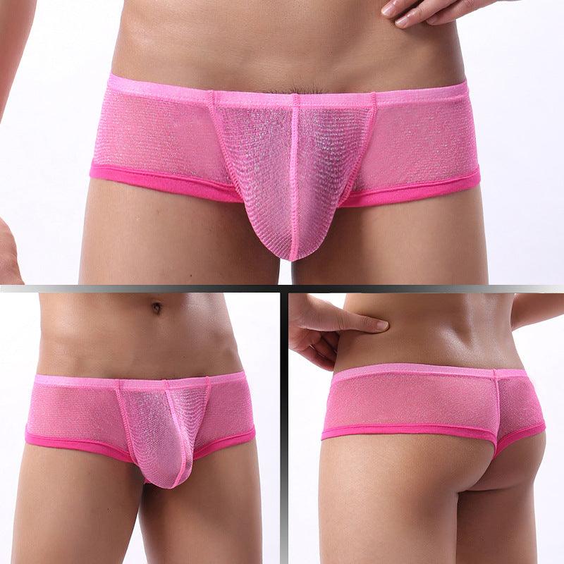 Breathable Mesh Low Waist Men's Underwear - Bloomjay
