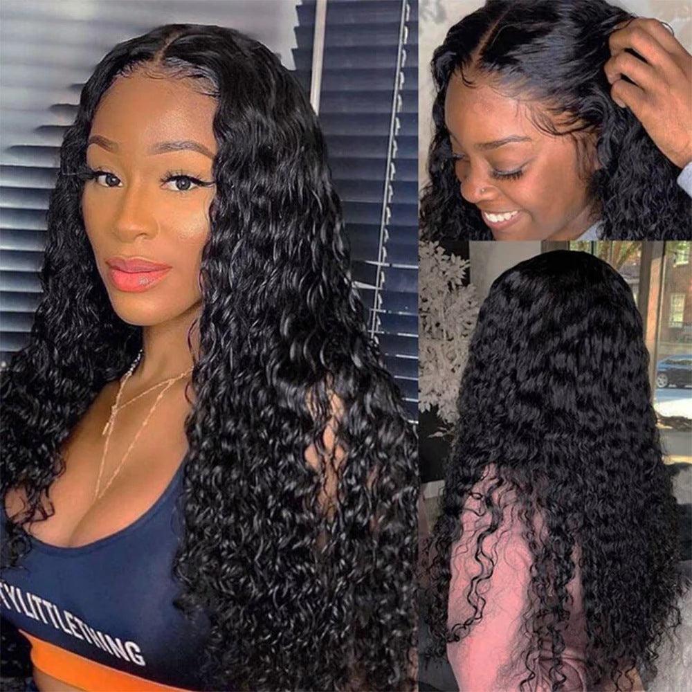 Curly Human Hair Wig Lace Hair Products - Bloomjay